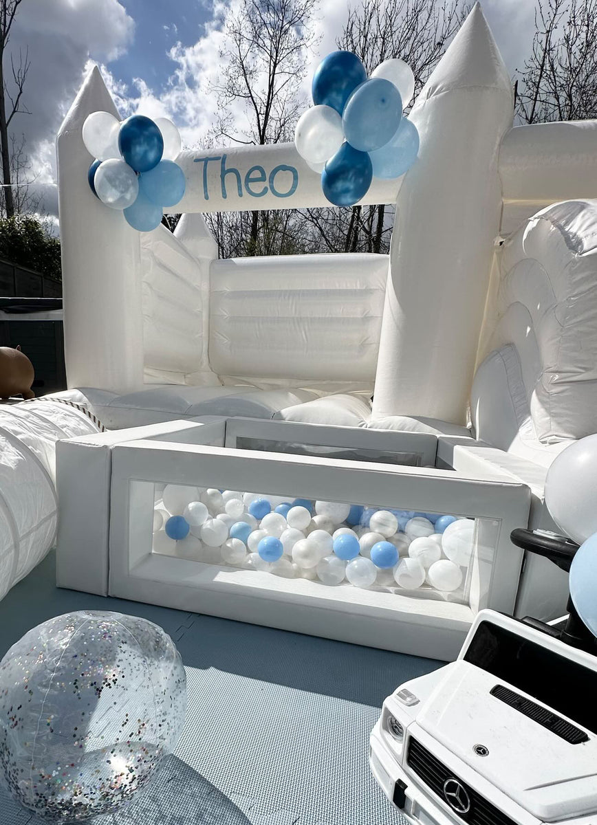 Ball pit for kids Commercial White Square Ballpit The Luxury