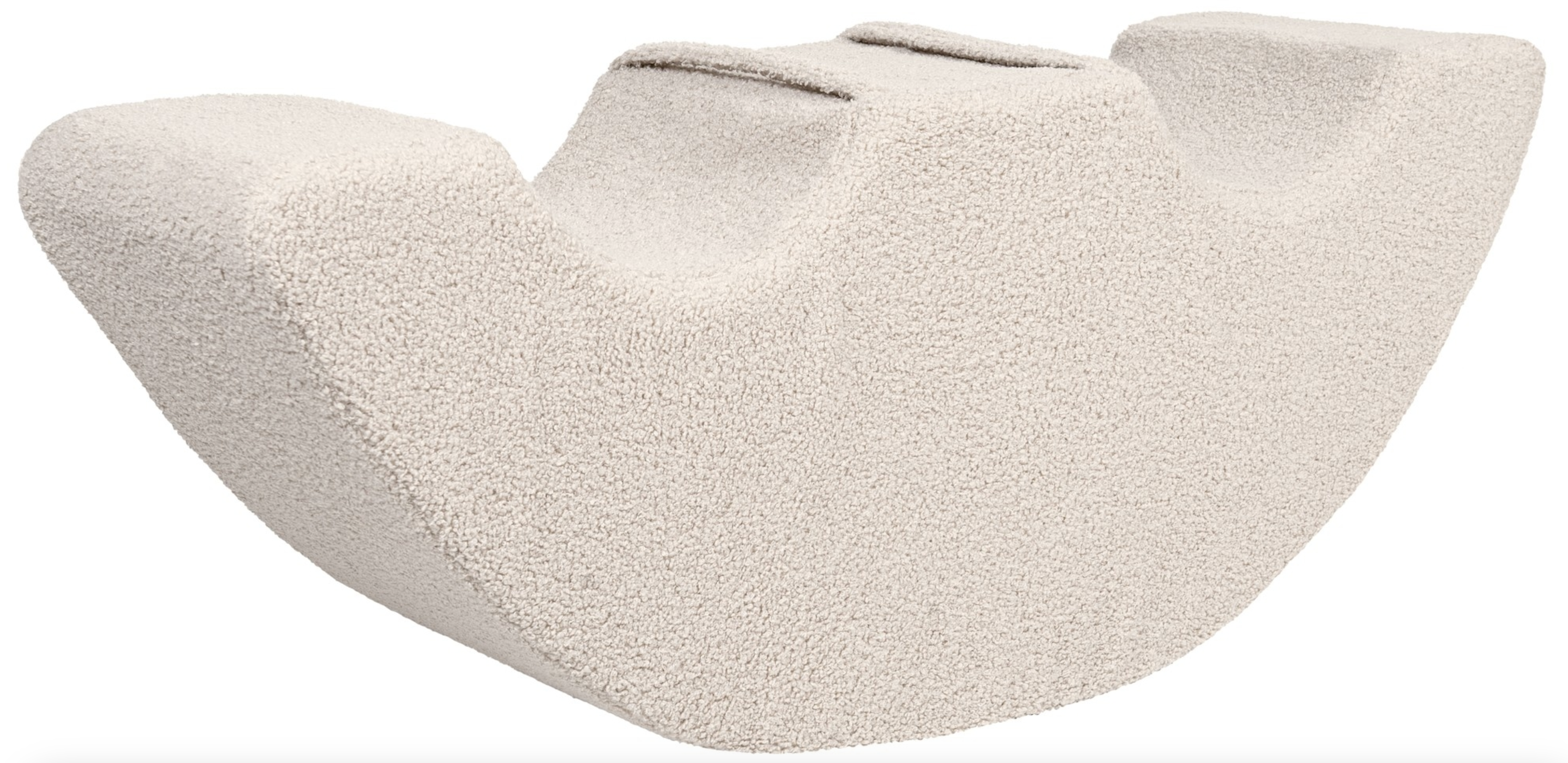 Pink Boucle Rocker Boucle Soft Play Double- Seat Rocker – The Luxury Nursery Company Ltd