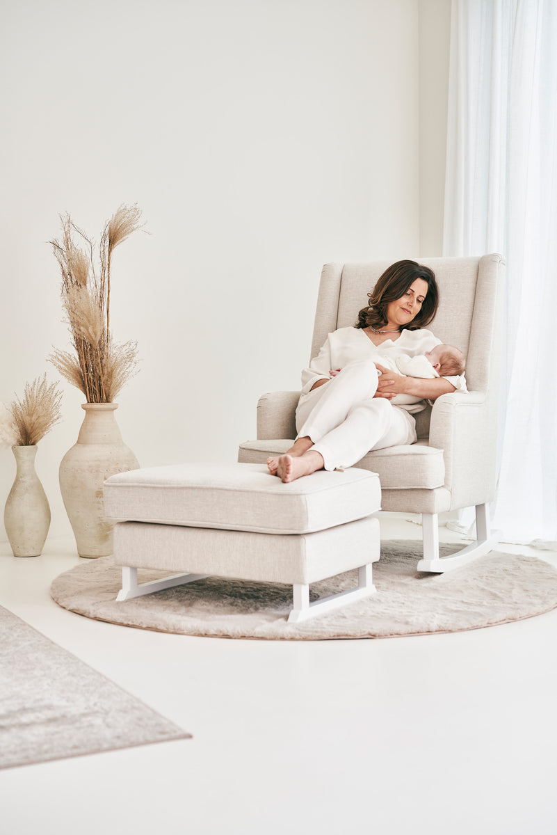 Bliss Nursing Rocking Chair Nursing Rocker Luxury Nursery Furniture