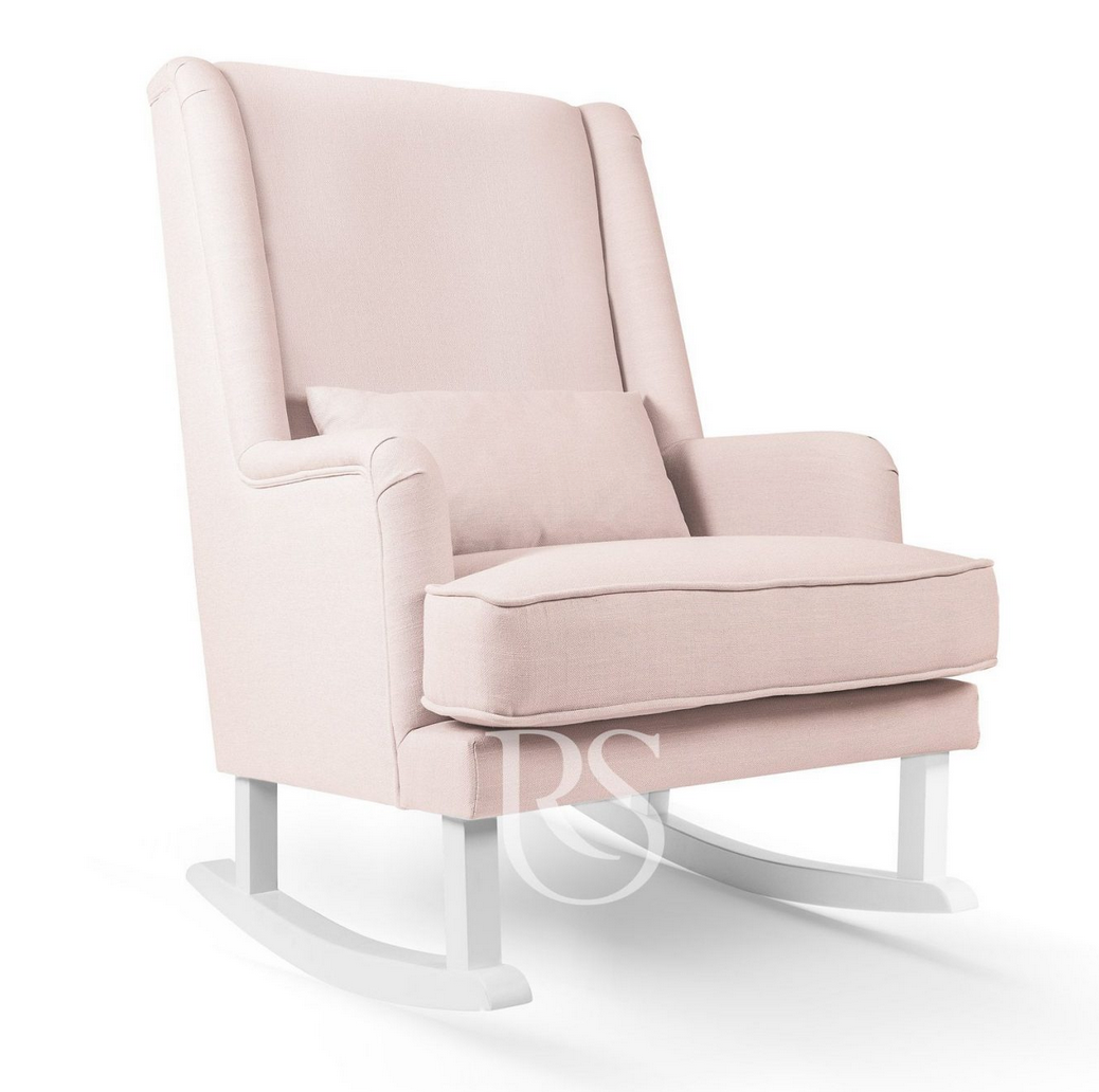 Blush rocking online chair